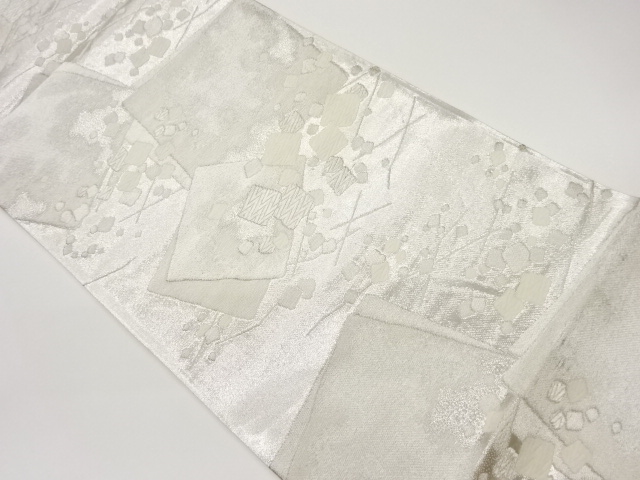 色紙散らし模様織出し袋帯